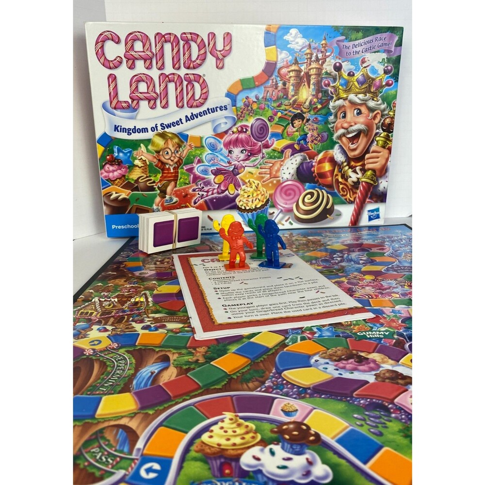 Candy Land COMPLETE Milton Bradley 2010 Kids Children's Classic Board Game